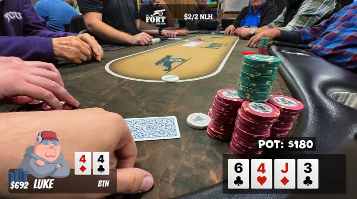 Luke poker game